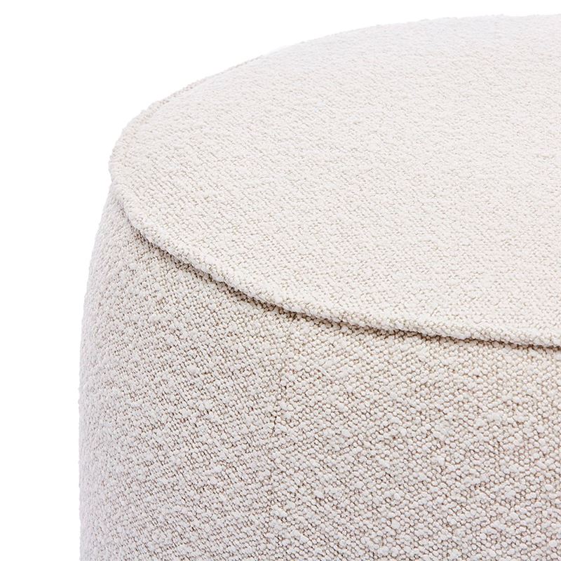 Norway Snow Boucle Ottoman