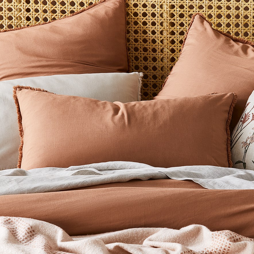 Bamboo Linen Earth Pillowcase