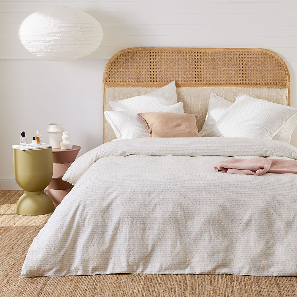 Elodie Off White Quilt Cover Separates