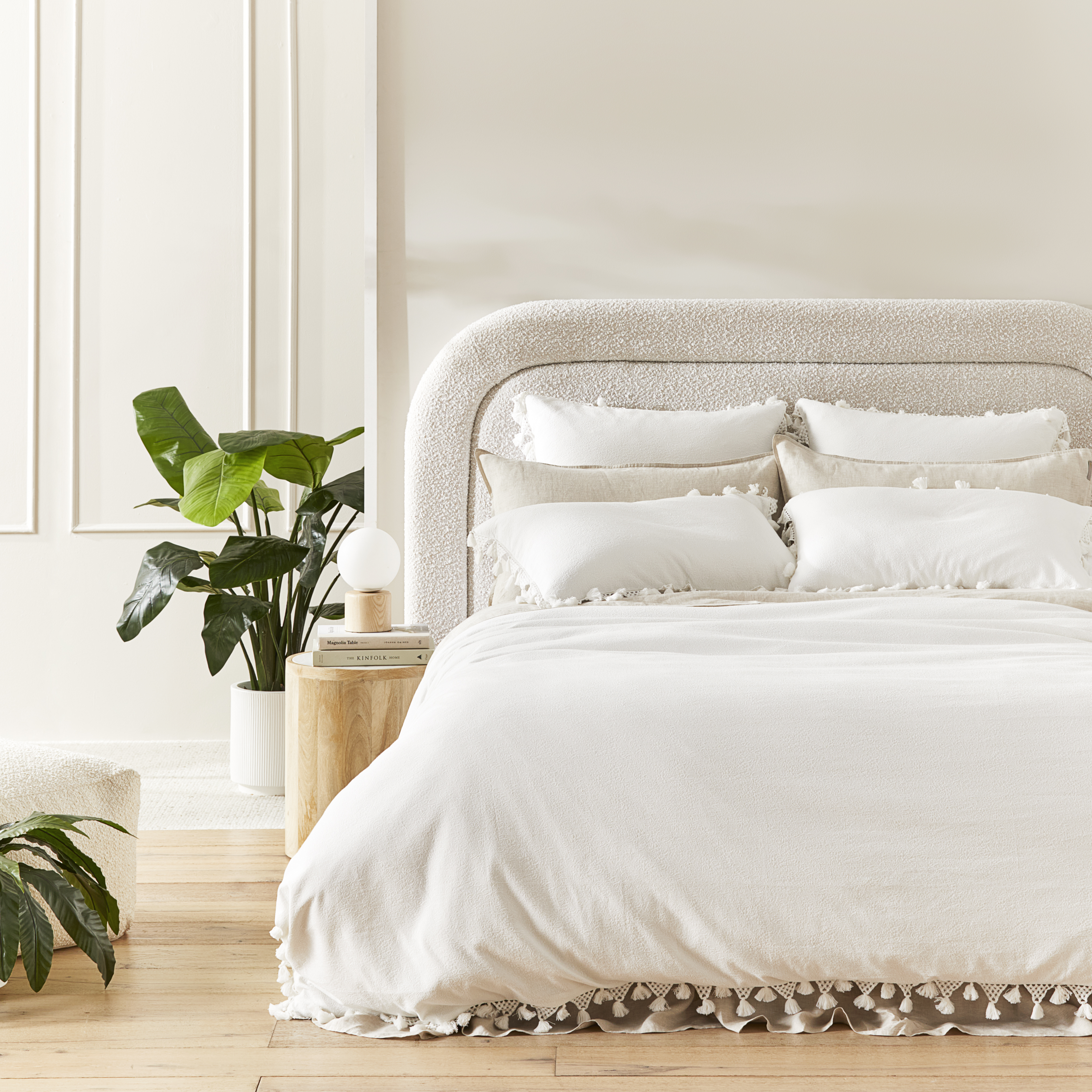 Gracie White Quilt Cover Separates