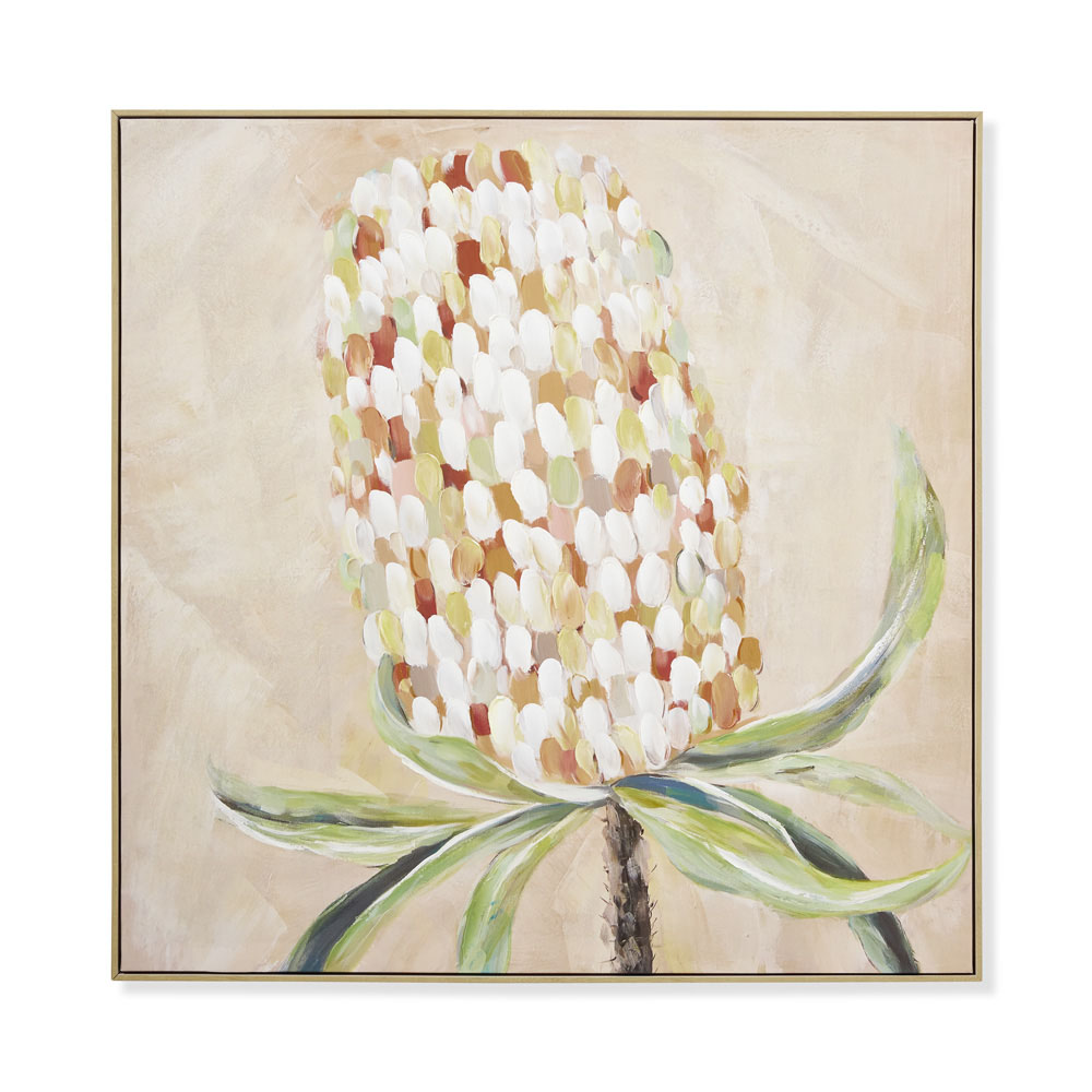Native Natural Banksia Canvas