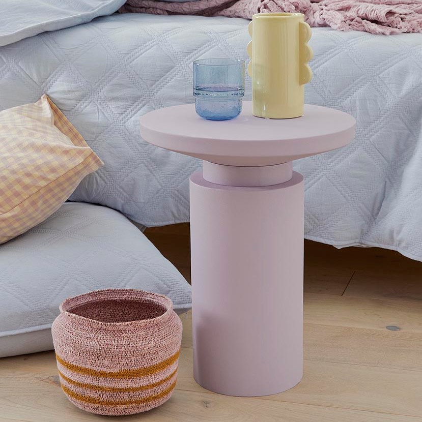 Orson Mauve Side Table