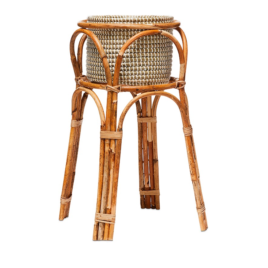 Airlie Natural Tower Plant Stand