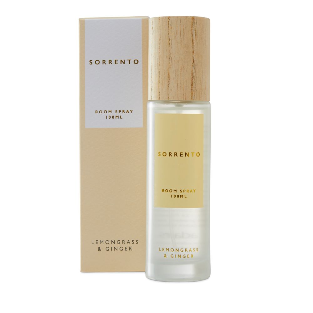 Sorrento Lemongrass & Ginger Room Spray 100ml