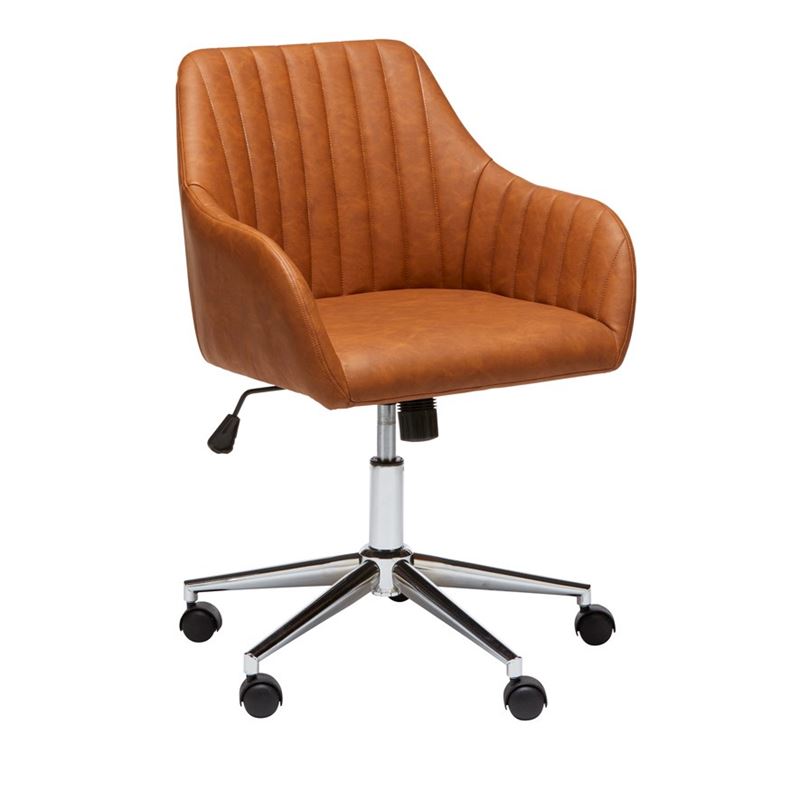 Munich Tan Desk Chair
