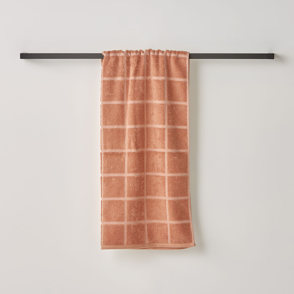 Nelson Check Earth Towel Range