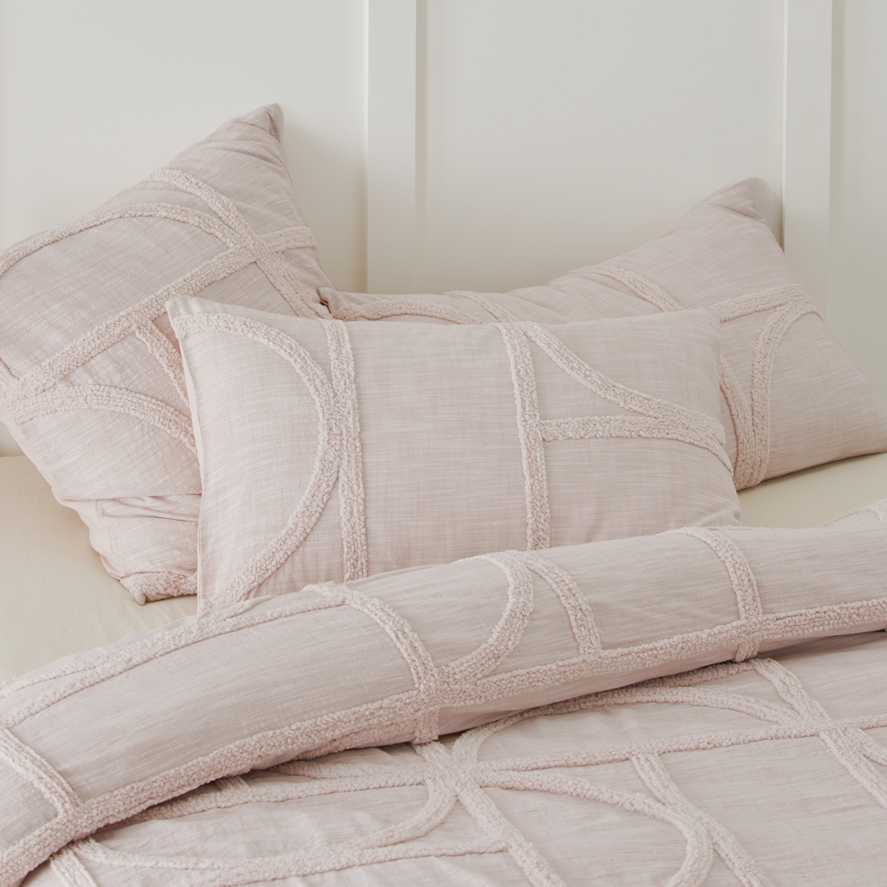 Morrison Ash Violet Tufted Pillowcases