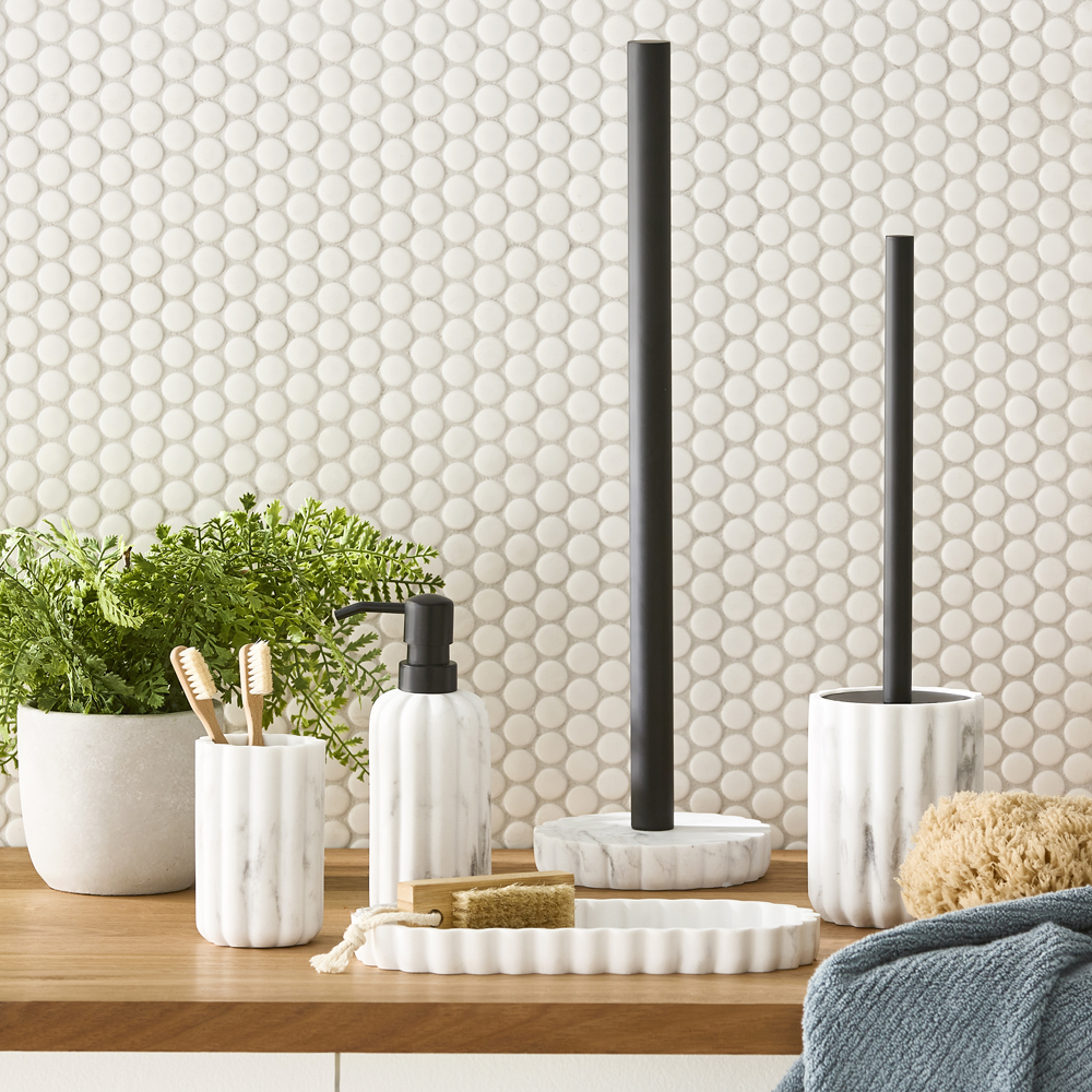 Delphine Marble Bathroom Accessories