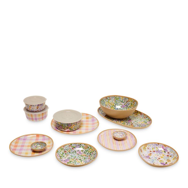 Summer Sorbet Stripe Melamine Servingware