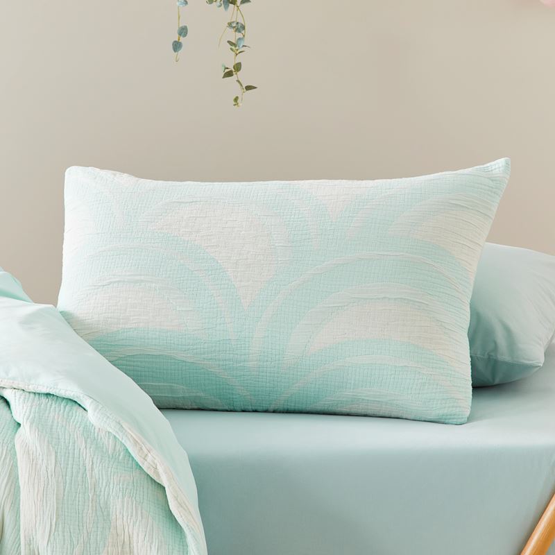 Chasing Rainbows Mint Quilt Cover Set