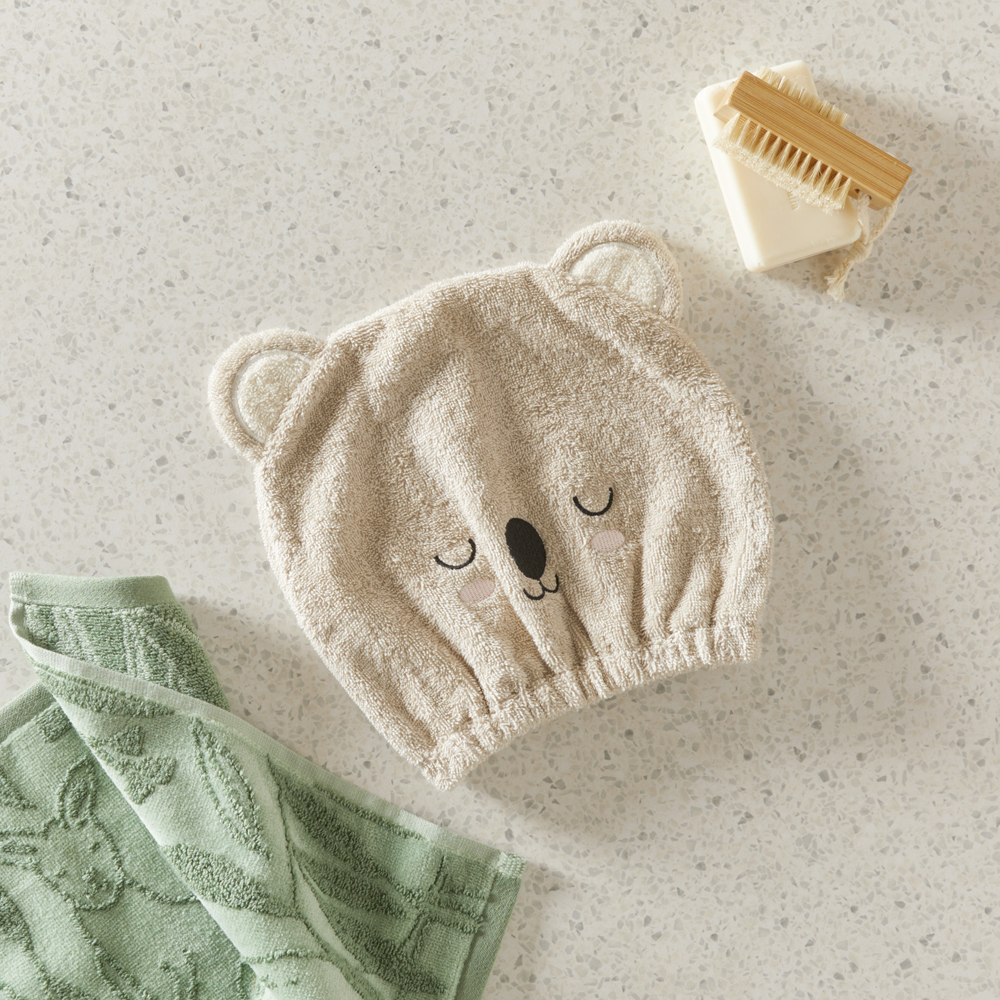 Kids Koala Hair Towel