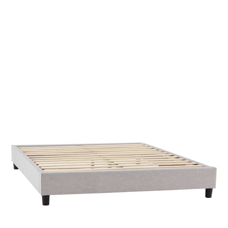 Finley Light Grey Bed Base