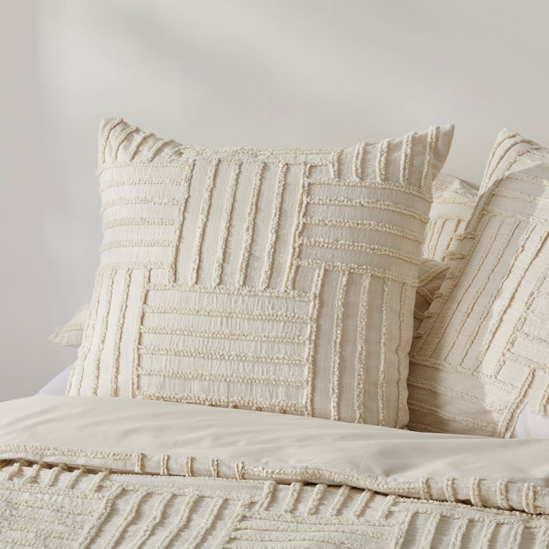 Drew Natural Tufted Pillowcases