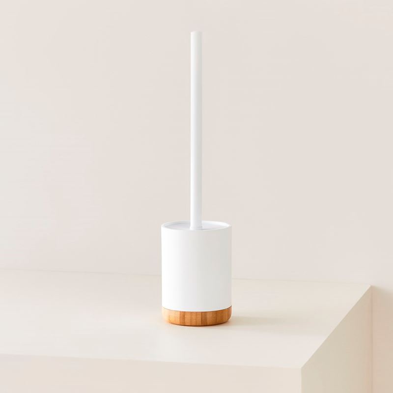 Clayton White Bathroom Accessories