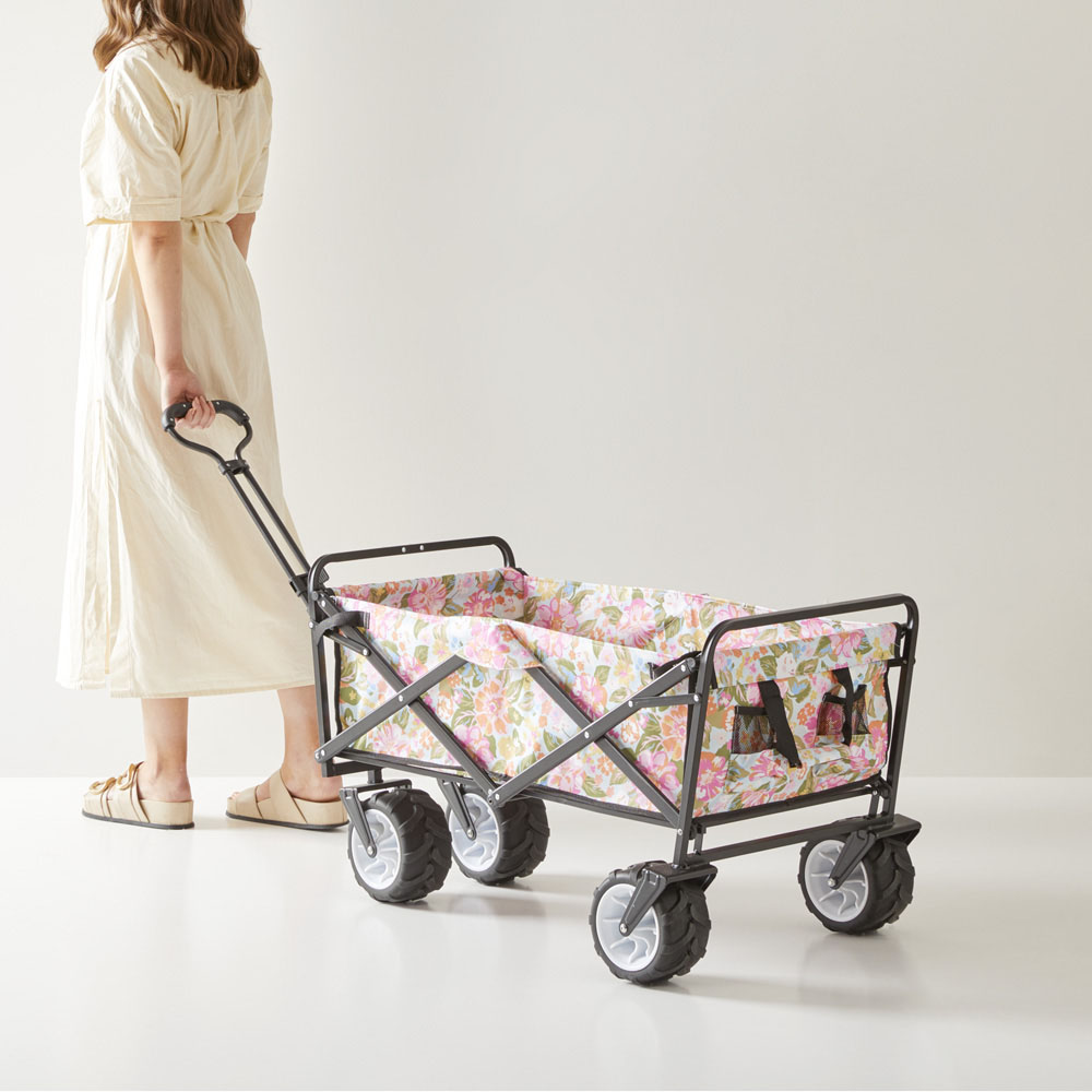 Byron Floral Blue Beach Trolley
