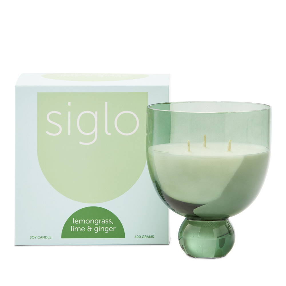 Siglo Lemongrass, Lime + Ginger Candle
