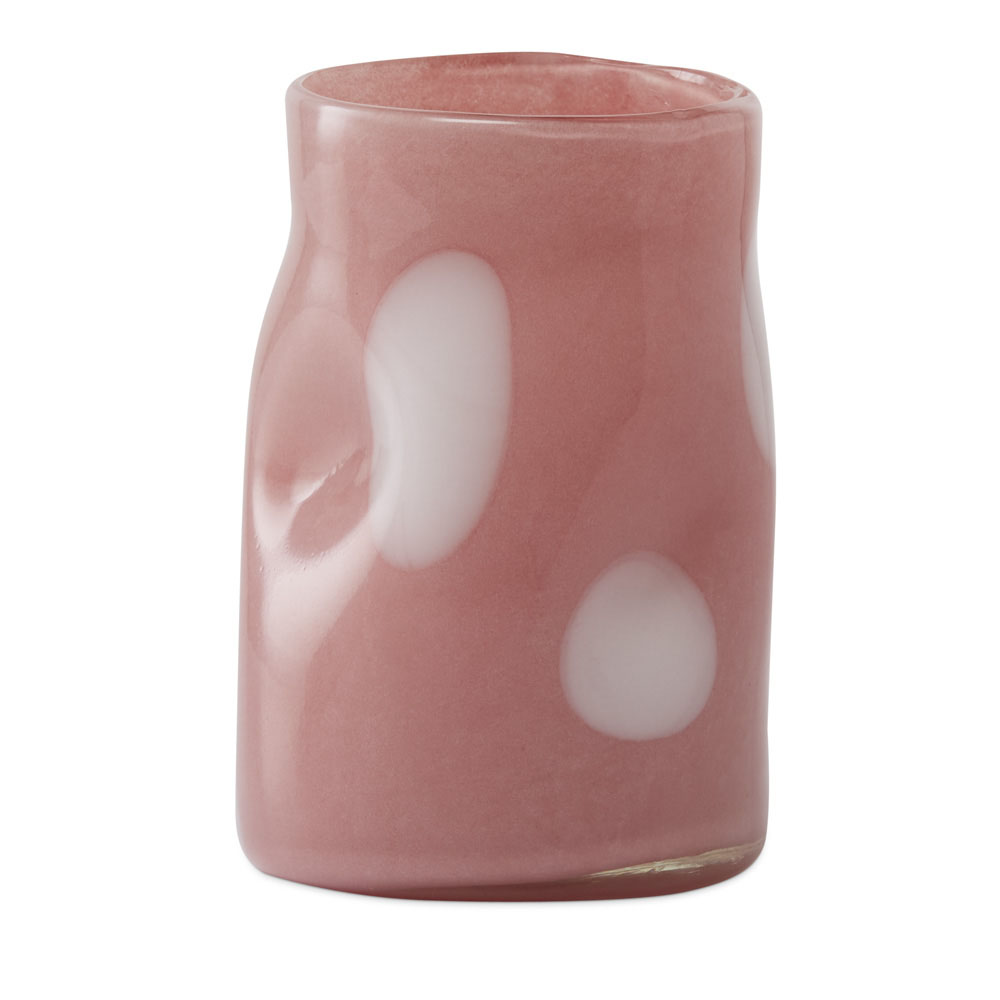 Pink Spots Vase