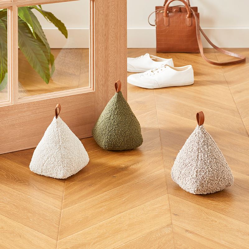 Boucle Snow Door Stop