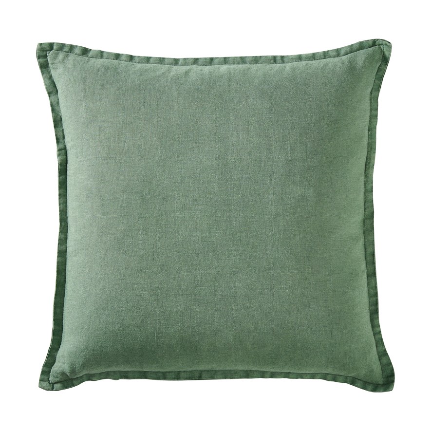 Belgian Garden Grove Vintage Washed Linen Cushion