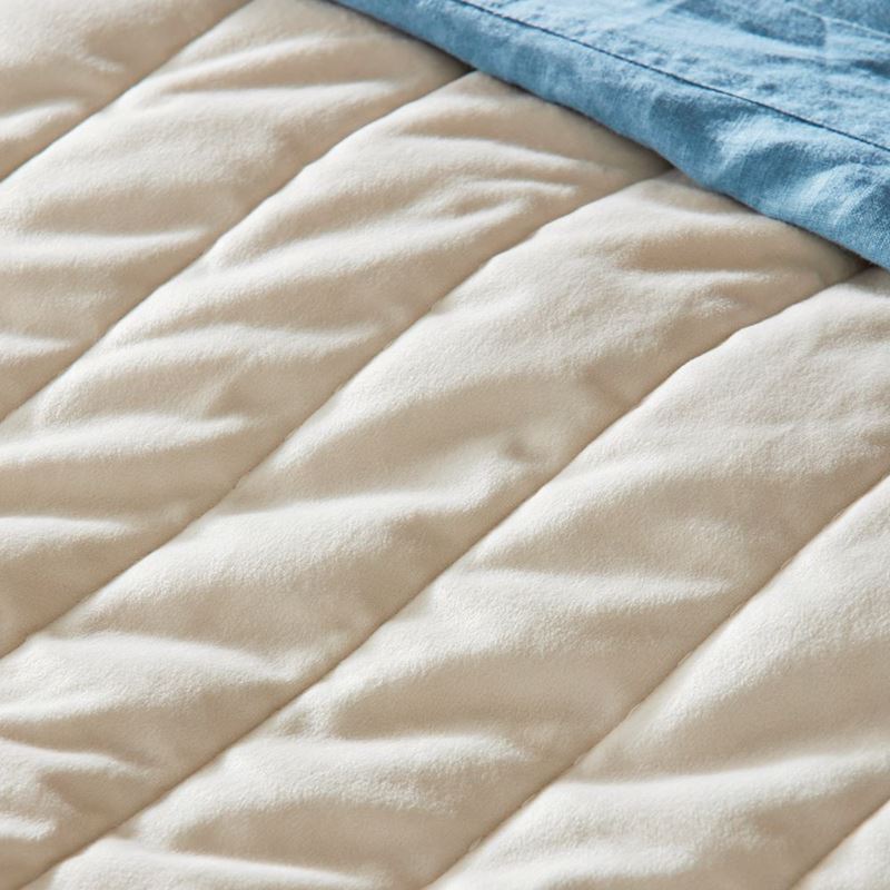 Arlo Natural Velvet Quilted Pillowcases