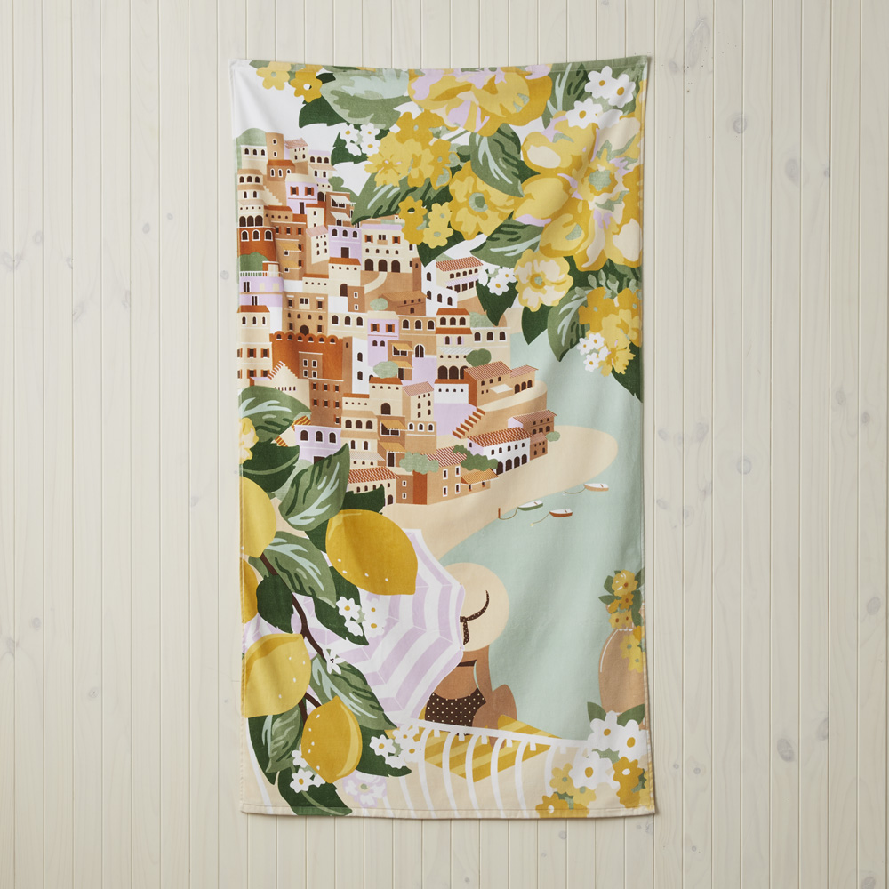 Amalfi Sand Free Beach Towel