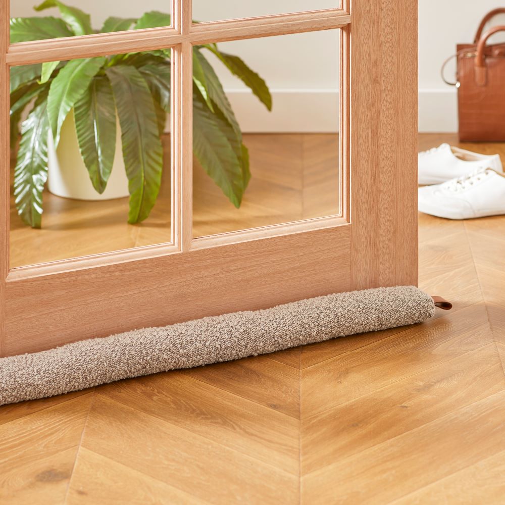 Boucle Dove Draught Stop