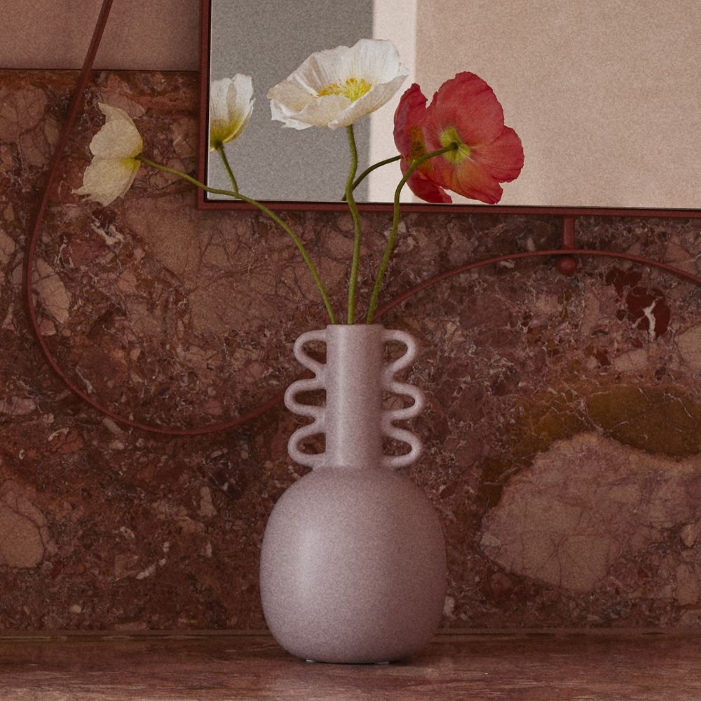 Auris Mauve Vase