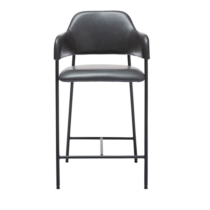 Rhodes Black Counter Stool
