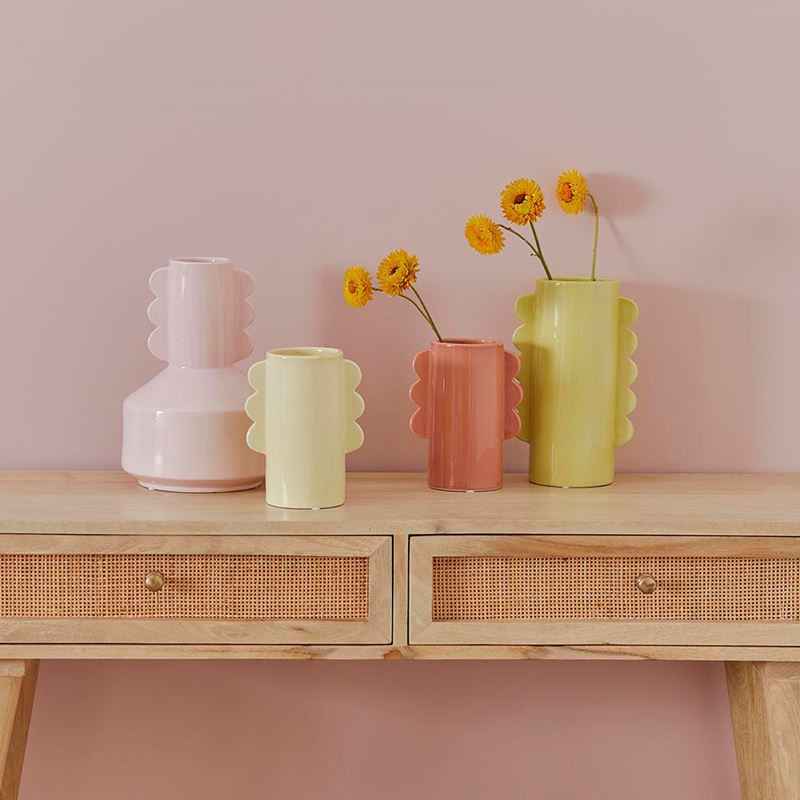 Sunset Chartreuse Vase