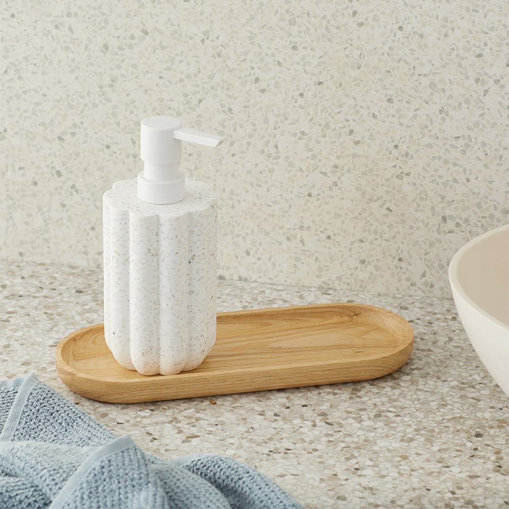 Devon Natural Oval Ashwood Tray