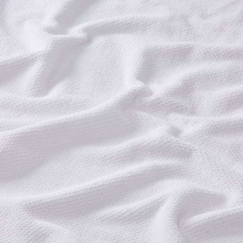 Savannah White Textured Towel Range