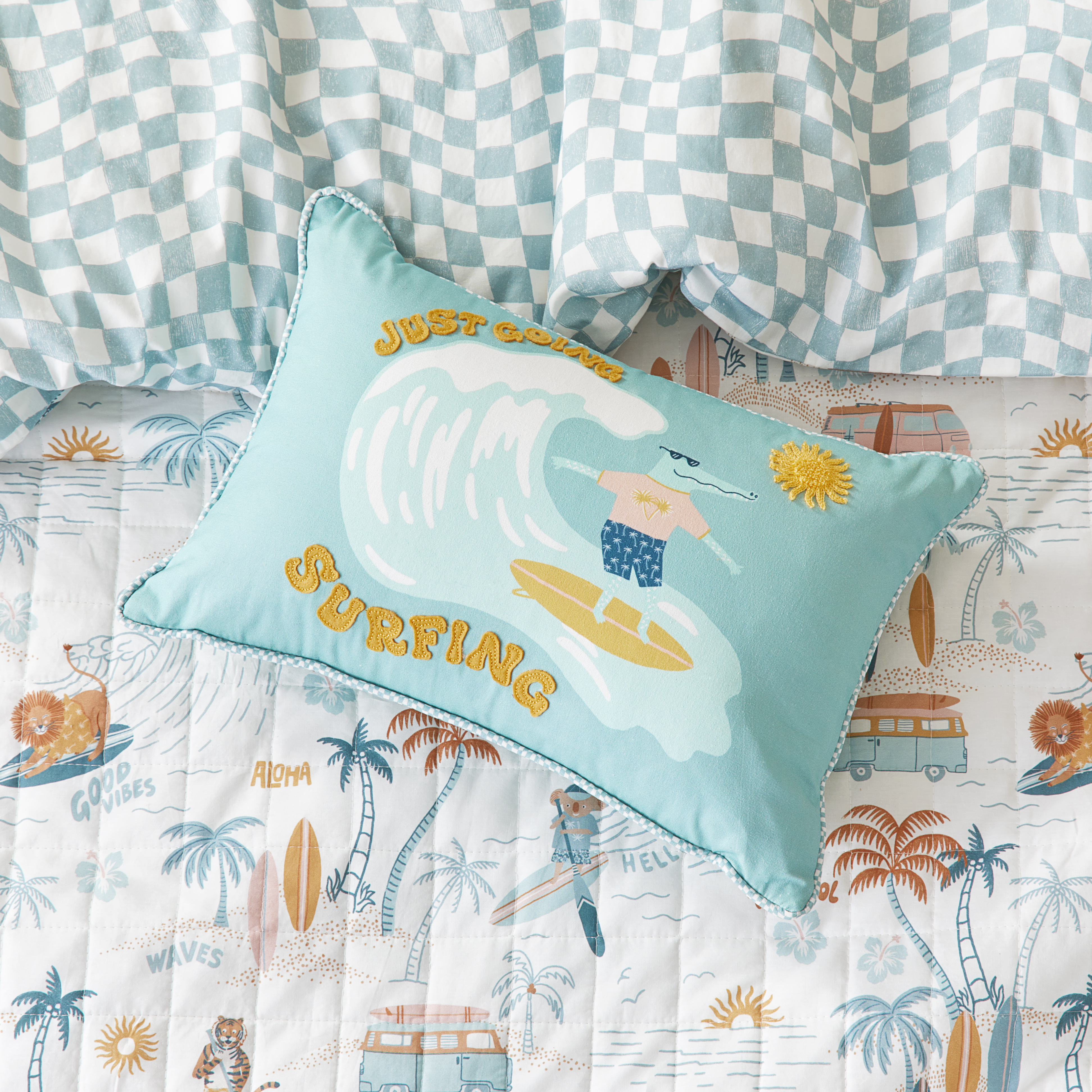 Classic Cushion Range Just Going Surfing