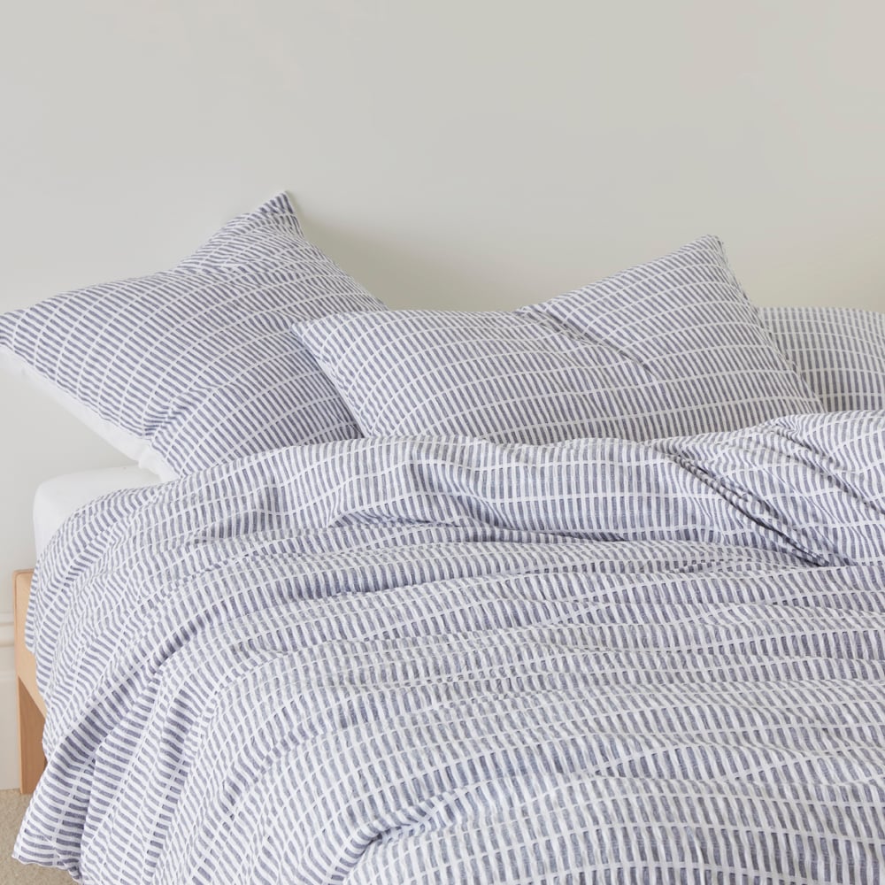 San Remo Indigo Pillowcase