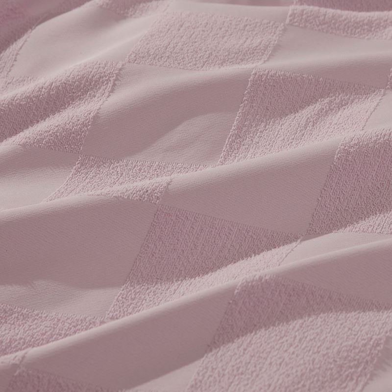 Checkerboard Lilac Quilt Cover Set