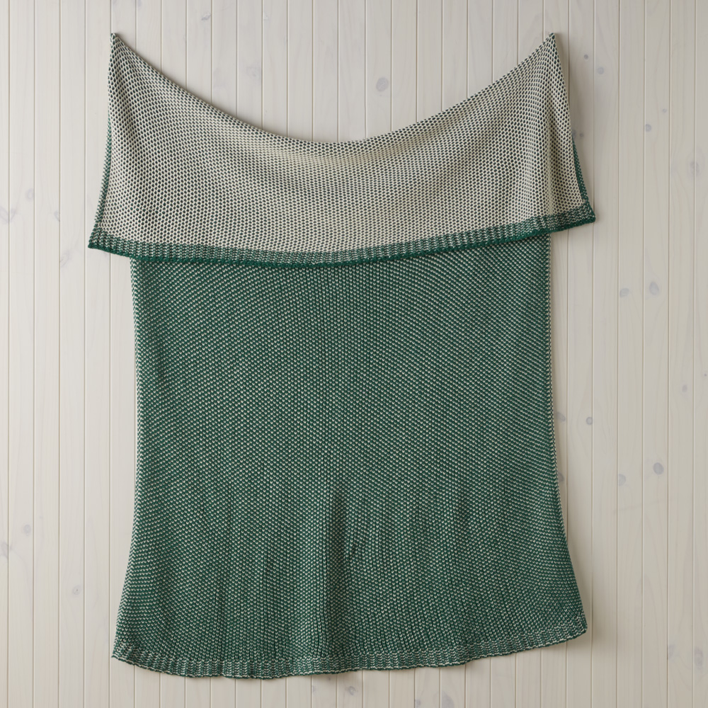 Gwen Emerald Knit Throw