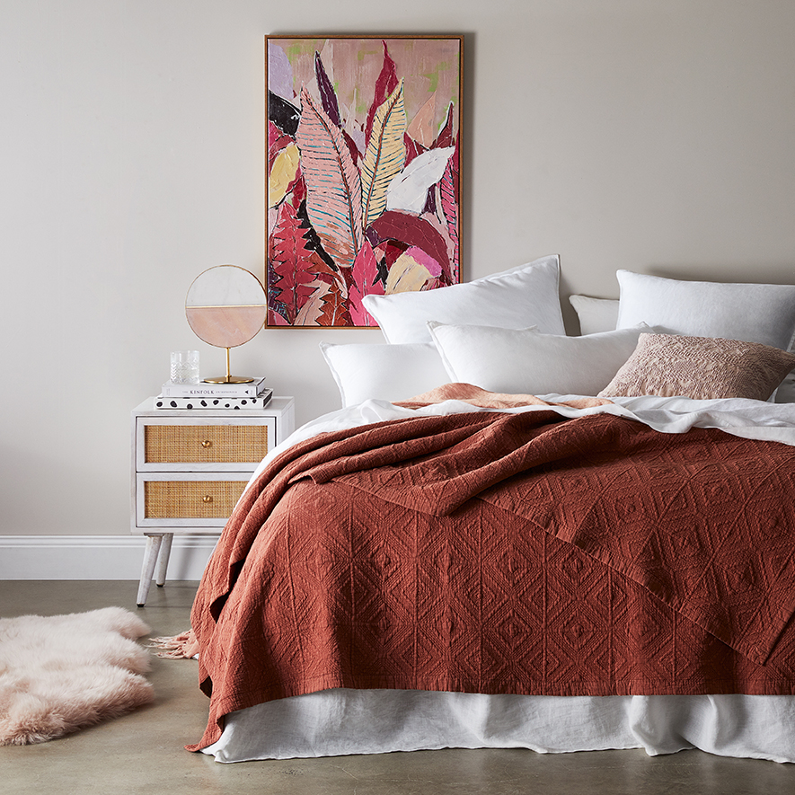 Stonewash Clay Blanket