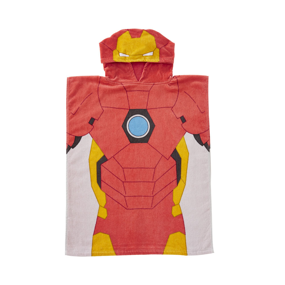 Marvel Avengers Assemble Iron Man Hooded Towel