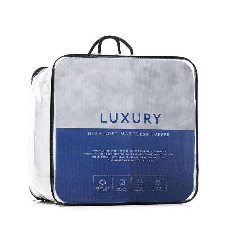 Luxury High Loft Fitted Mattress Topper