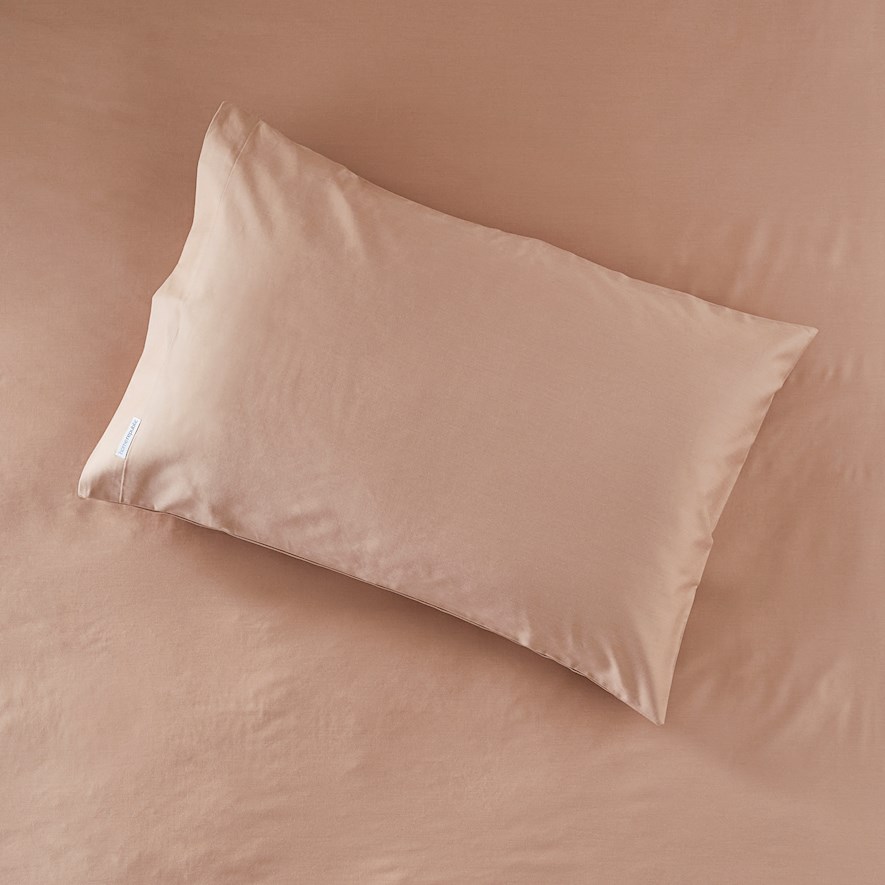 600tc Bamboo Cotton Caramel Pillowcase