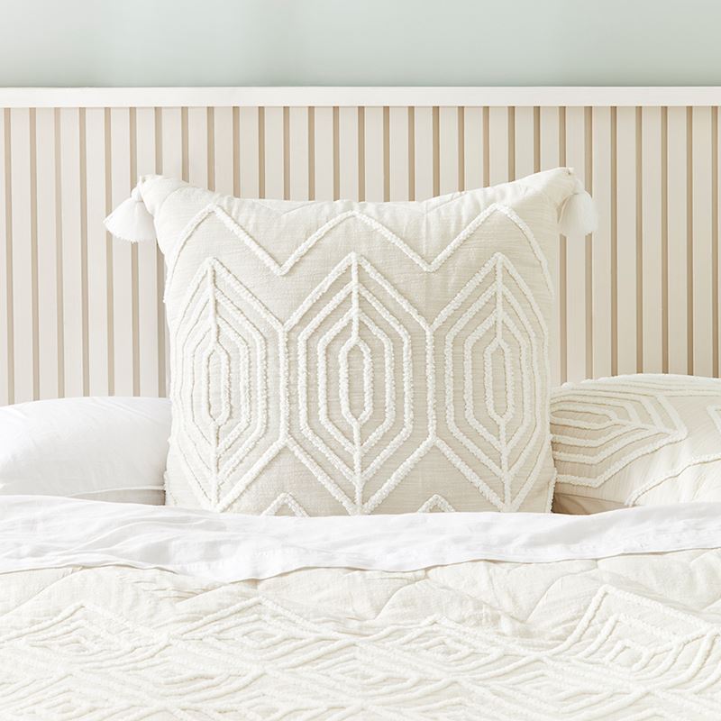 Jaipur Natural Tufted Quilted Quilt Cover Separates