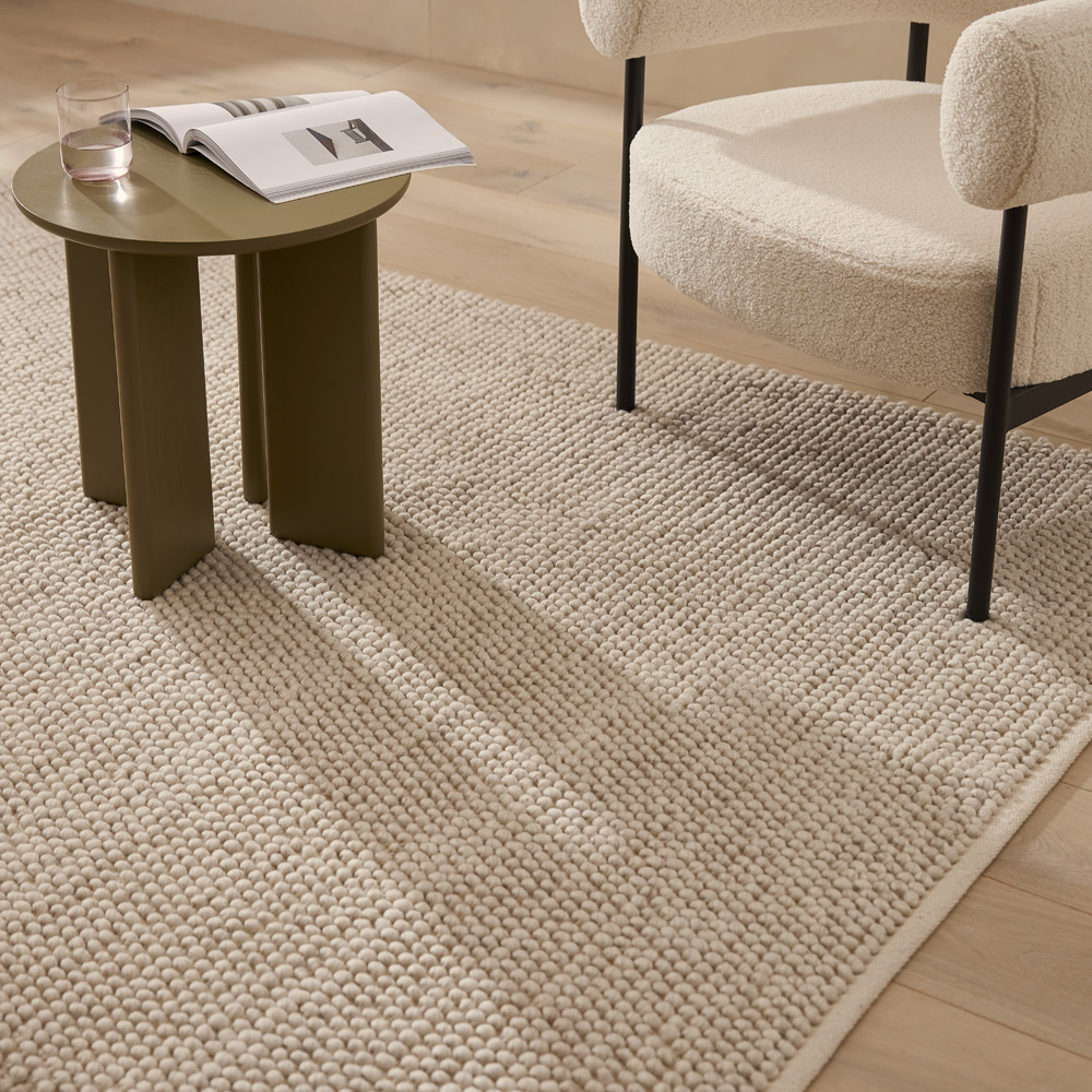 Bonnie Stone Marle Bobble Rug