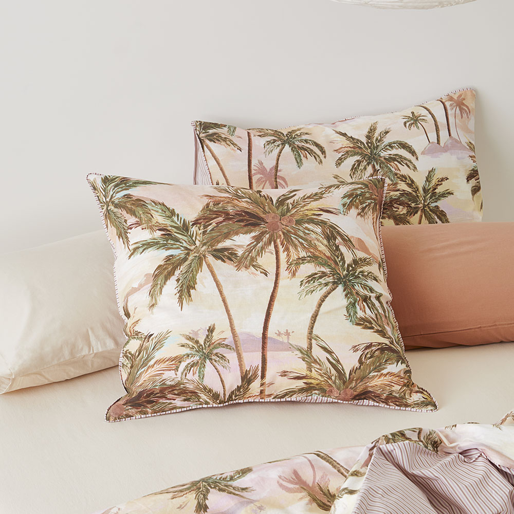Sunset Palm Pillowcases