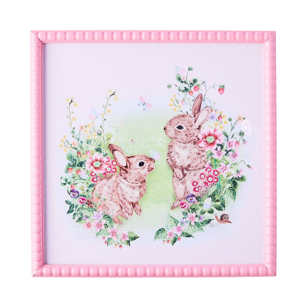 Heirloom Bunny Field Wall Art