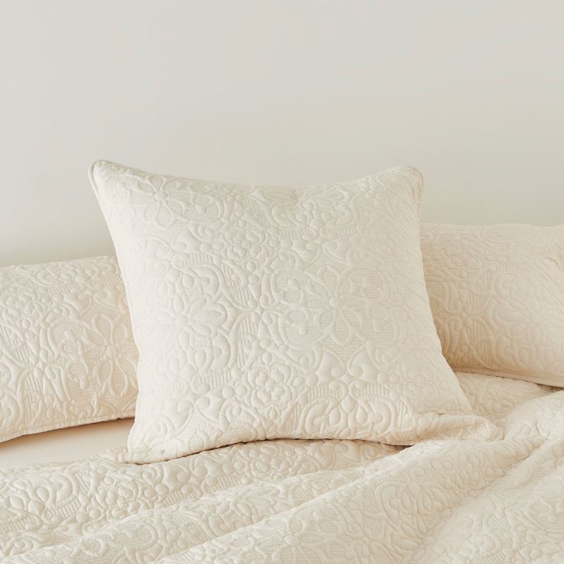 Chloe Ivory Quilted Quilt Cover Separates