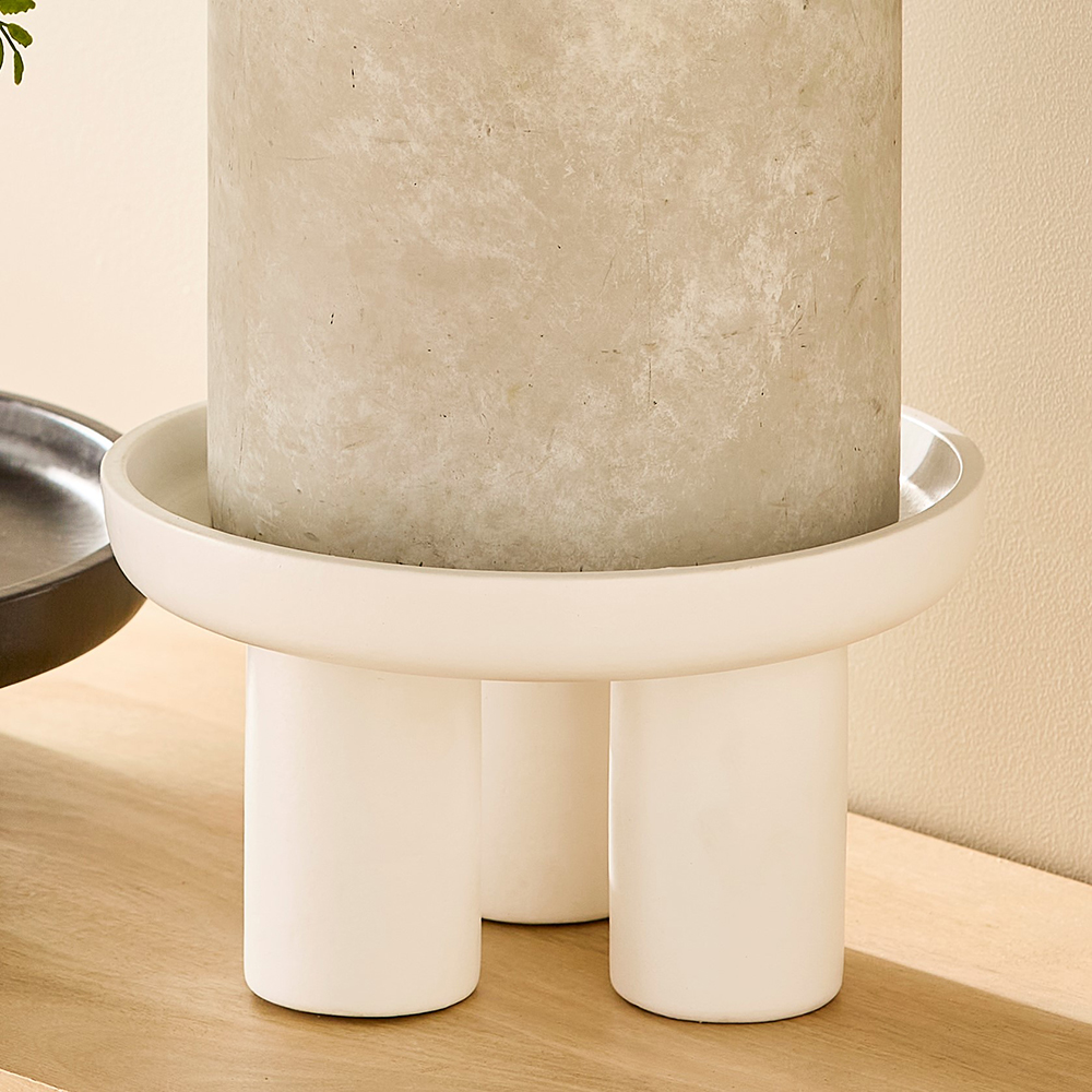 Sven White Plant Stand