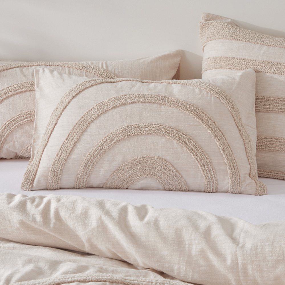 Skye Tufted Shell Pillowcases