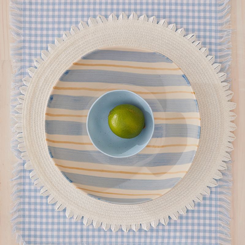 Jaipur White Placemat 2 Pack