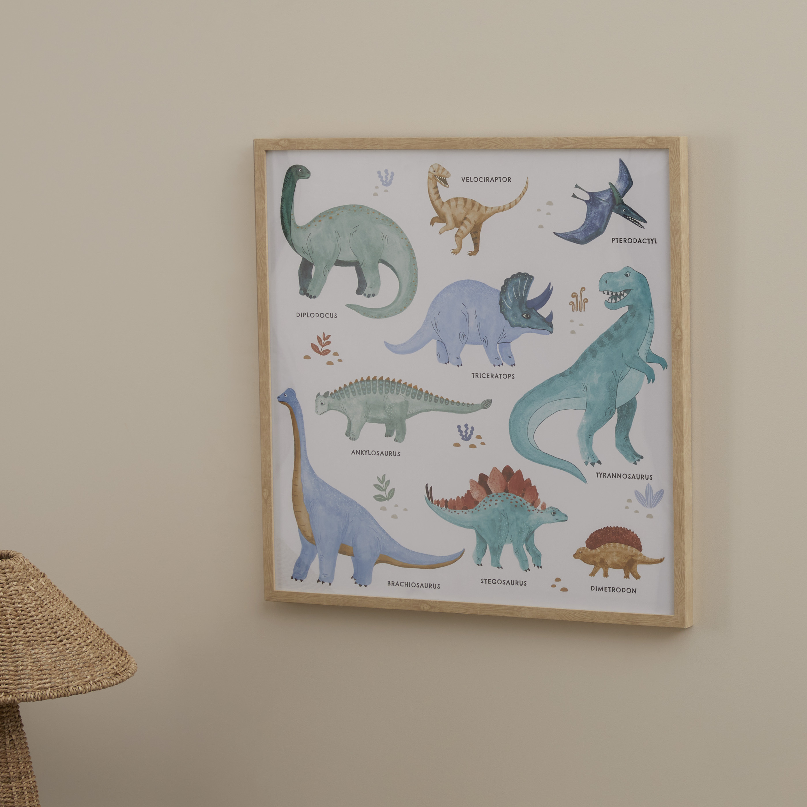 Dino Explore Wall Art