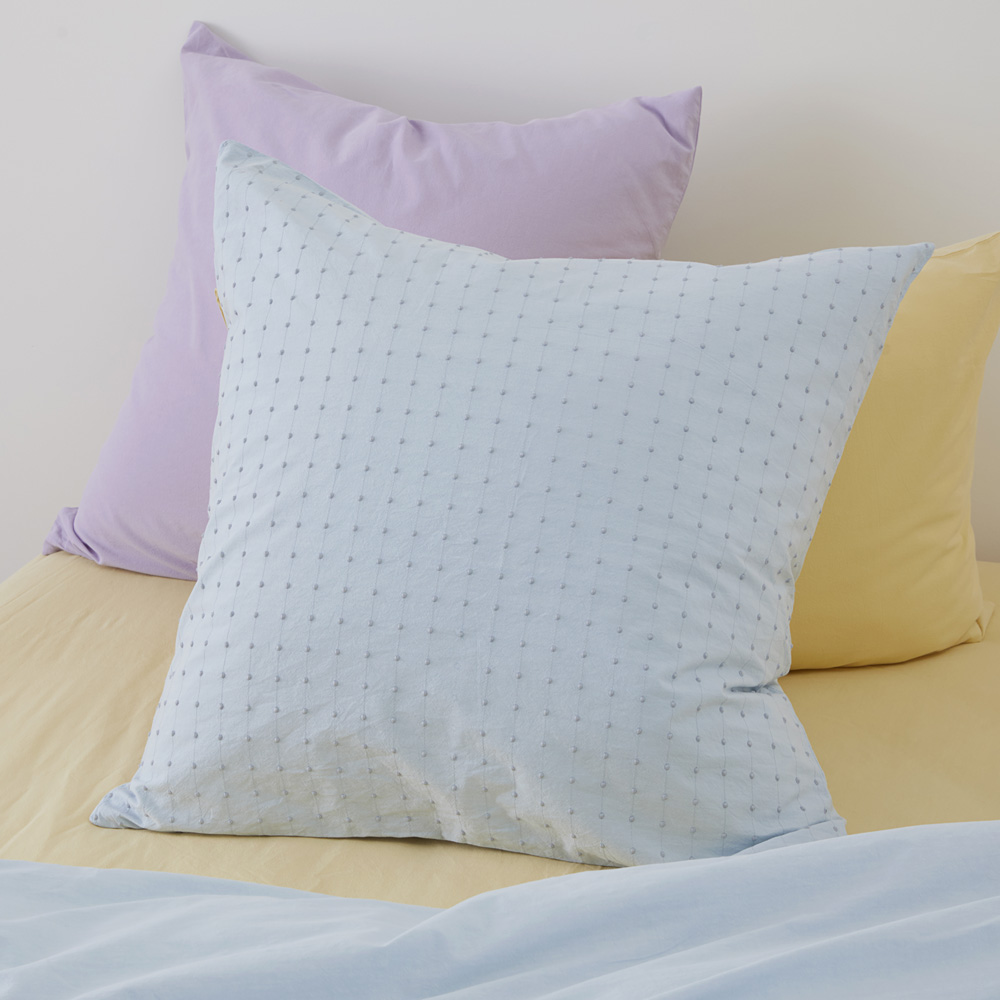 Remi Soft Blue Pillowcases