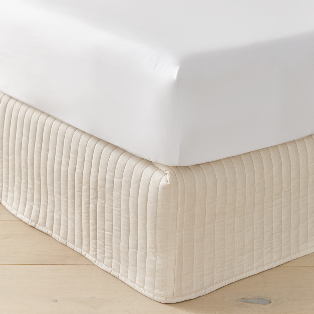 Fresh Yarn Dyed  Natural Marle Valance